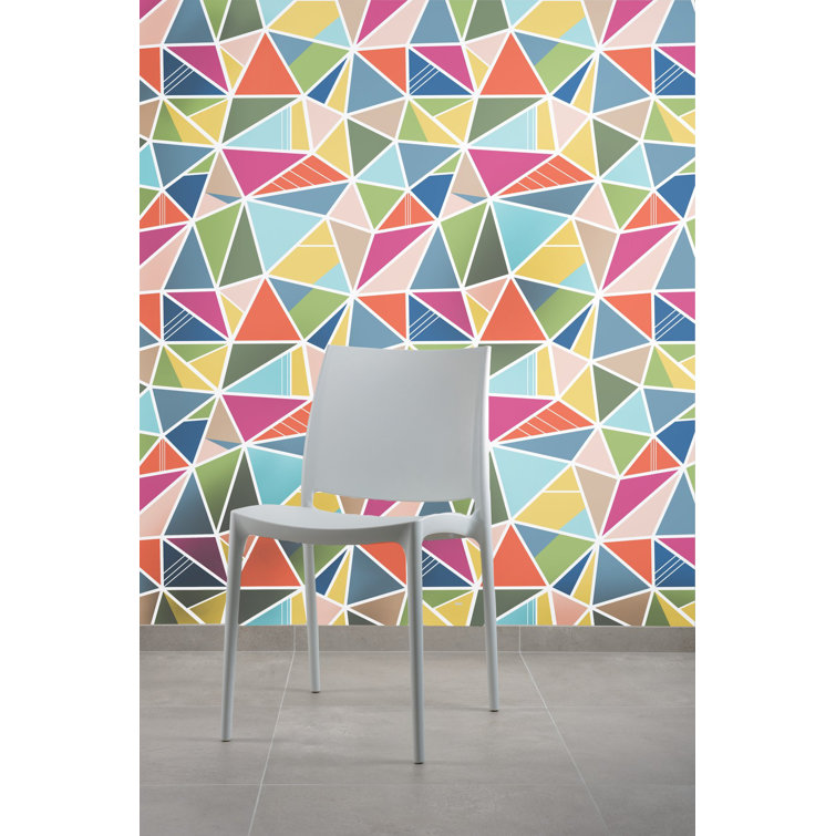 Olivia + Poppy Geometric Vinyl Wallpaper Roll by Jamie Graney Perigold